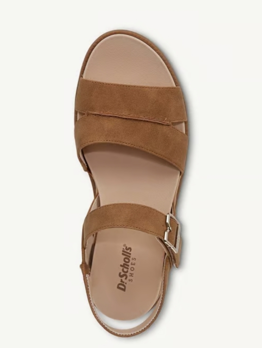 NWOB Dr. Scholl's Women's Brown Suede Strappy Sandal